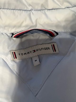 Abrigo plumas Tommy Hilfiger azul claro