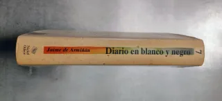 Libro. Diario en blanco y negro. Jaime de Armiñán.