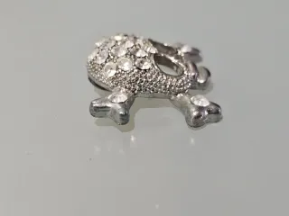 Colgante Calavera con Brillantes Estilo Rock/Punk