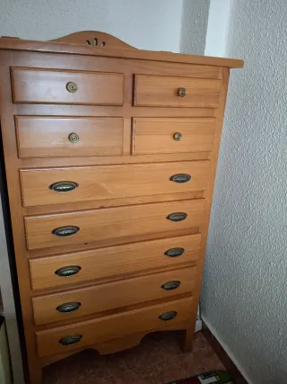 Cómoda sinfonier madera maciza