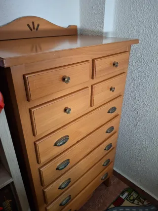 Cómoda sinfonier madera maciza