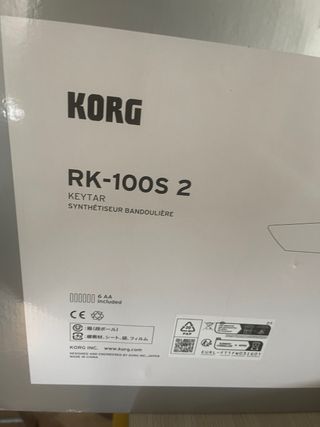 Korg RK-100S 2 Rojo.