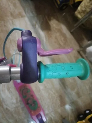 Patinete Oxelo niña rosa y morado