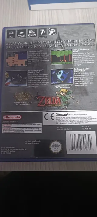 Zelda Collector's Edition GameCube Edición Promoci