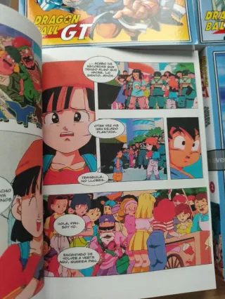 Dragón ball gt anime comic a todo color