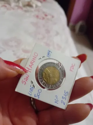 San Marino 500 Lire 1999 FDC