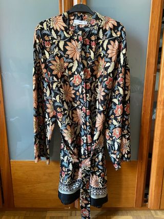 Vestido Mango Estampado Talla S