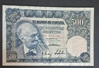 Billete 500 Pesetas Banco de España