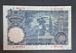 Billete 500 Pesetas Banco de España