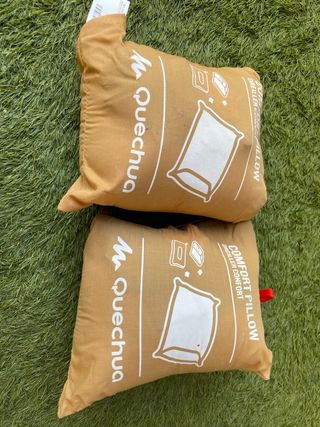 Hamaca y 2 almohadas camping Quechua