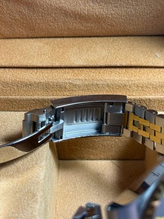 Seiko Mod GMT 40mm Plata y Oro