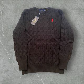 Jersey Polo Ralph Lauren Negro Old Money Y2K.