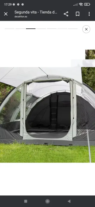 Tienda Skandika 4/6 personas