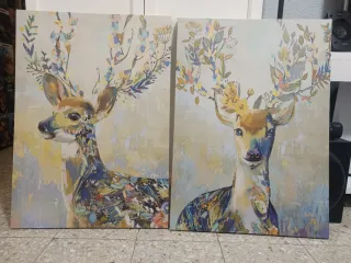 PRECIO NEGOCIABLE Cuadros Ciervos