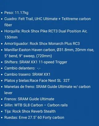 Bicicleta Felt Decree Carbono