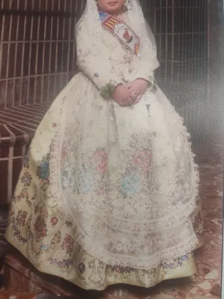 Vestido Fallera Niña 9 Años