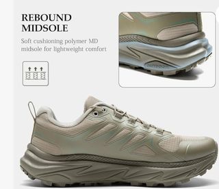 Zapatillas de trekking verde oliva