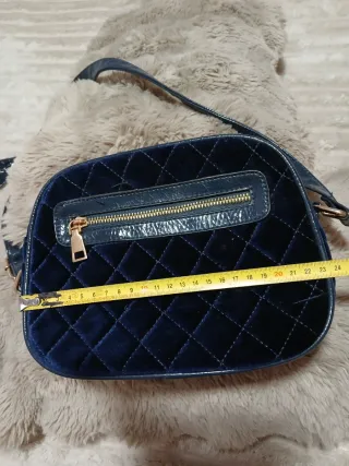 Bolso bandolera azul