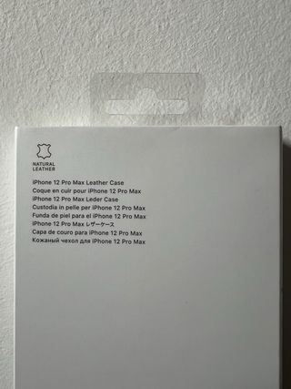 Cover MagSafe Apple in Pelle per iPhone 12 Pro Max