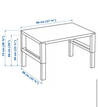 Escritorio azul También disponible en rosa