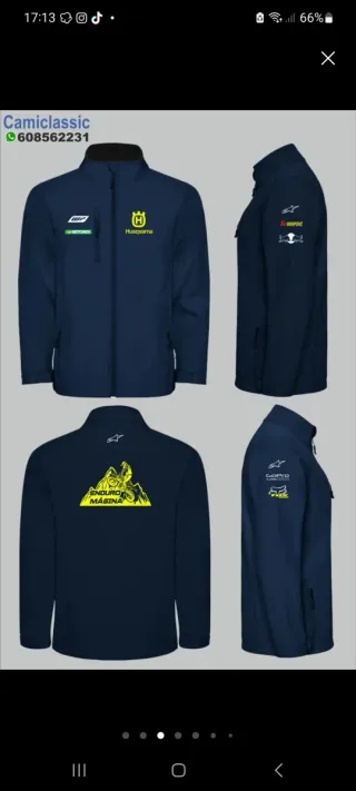 Chaqueta Enduro Barracus Husqvarna