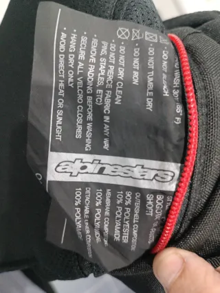 Pantalón Moto Alpinestars Negro 3XL