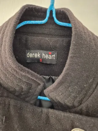 Chaquetón negro militar