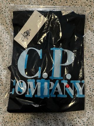 Camiseta CP Company Negra Hombre