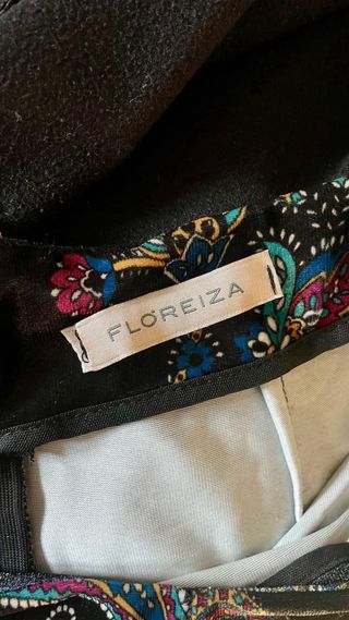 Pantalón palazzo terciopelo damasco