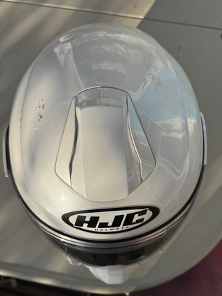 Casco Modular Adventure HJC C80 M Blanco Perla