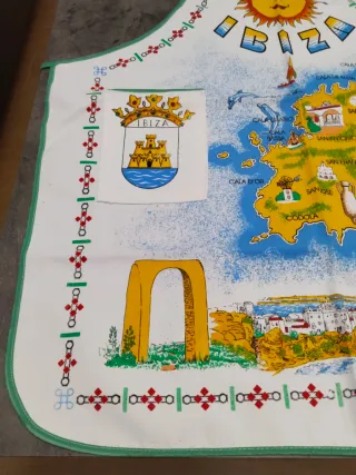Delantal recuerdo Ibiza.