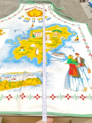 Delantal recuerdo Ibiza.