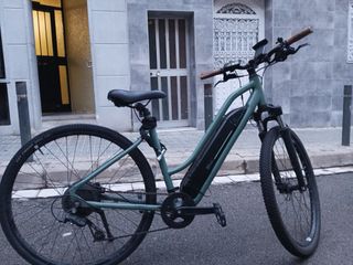 Bicicleta Eléctrica Verde