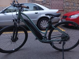 Bicicleta Eléctrica Verde