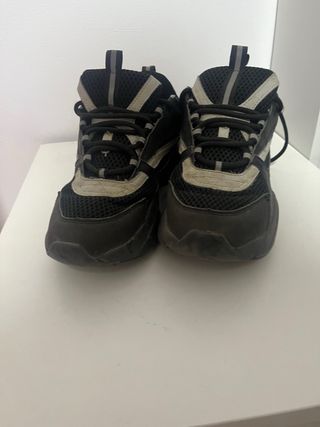 Dior B22 sneakers negras y grises