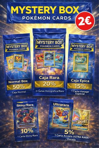 Caja Misteriosa Pokémon Cards