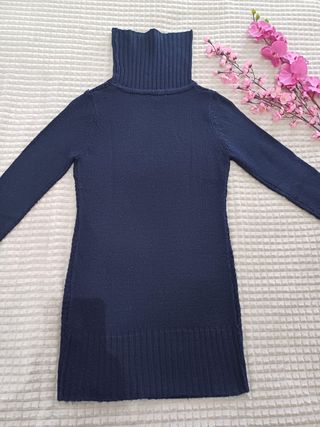 Vestido de punto Encuentro cuello alto