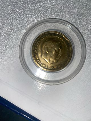 Moneda 2,5 pesetas franco del 53