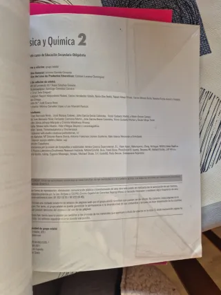 FÍSICA Y QUÍMICA 2