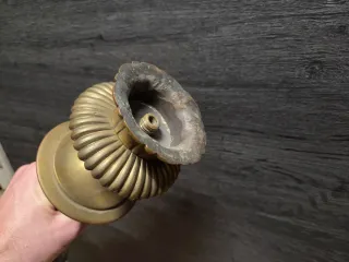 Antiguo Candelabro de Metal