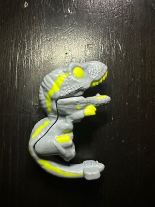 Sorpresa Kinder Joy Dinosauro Grigio Giallo
