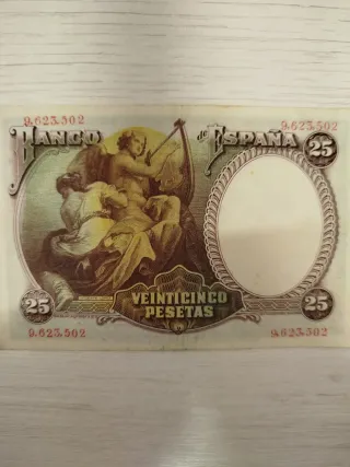 Billete 25 Pesetas Banco de España 1931