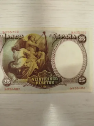 Billete 25 Pesetas Banco de España 1931