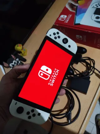 Nintendo Switch OLED Blanca OPORTUNIDAD