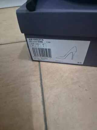 Zapatos Mango Talla 37 Negros