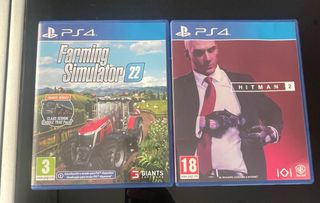 Pack Juegos PS4: Farming Simulator 22 y Hitman 2