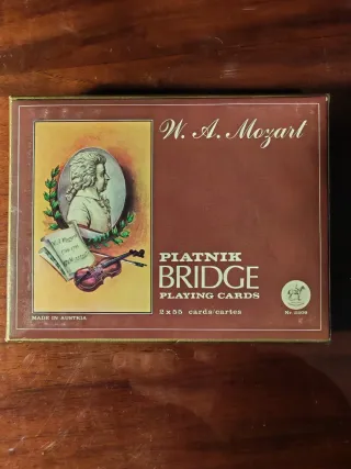 Carte da Gioco Piatnik Mozart