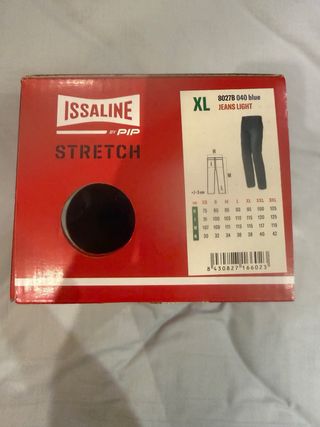 Pantalón Vaquero de Trabajo Jeans Stretch Issa Lin