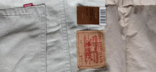 Pantalón pana Levi's mujer beige
