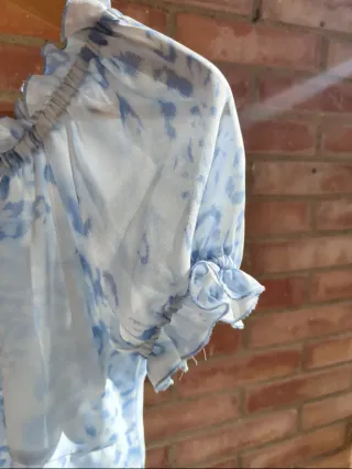 Conjunto Blusa y Falda Estampado Animal Print T.44